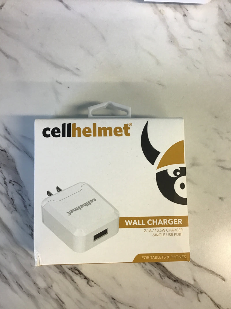 CELLHELMET WALL CHARGER 10.5W SINGLE USB CHARGER
