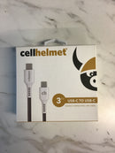 CELLHELMET 3FT. USB-C TO USB-C