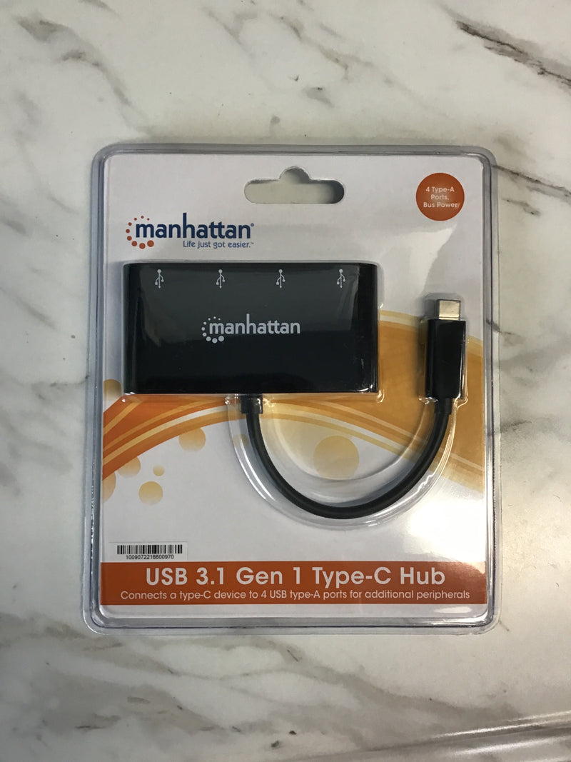 Manhattan USB 3.1 Gen 1 type-c hub