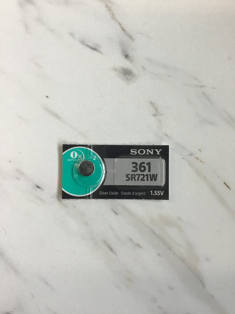 SONY 361 SR721W BATTERY