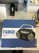 NAXA PORTABLE CD/CASETTE BOOMBOX