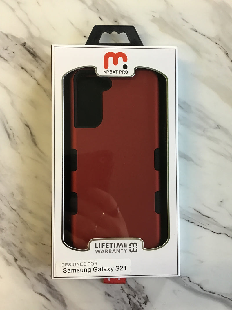 Mybat pro tuff series for Samsung Galaxy S21 - red