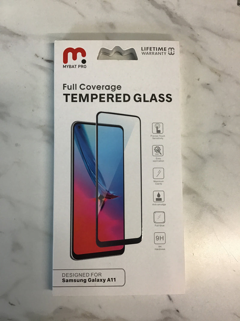 Mybat pro full coverage tempered glass for Samsung Galaxy A11