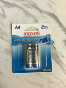 AA MAXWELL ALKALINE BATTERIES 2PACK