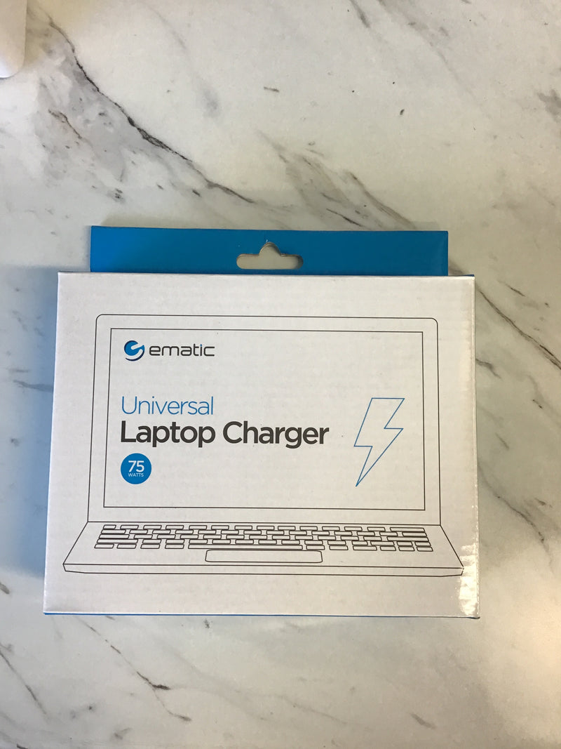 Ematic 75-Watt Universal Laptop Charger