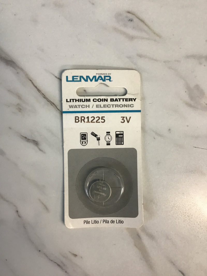 LENMAR LITHIUM COIN BATTERY WATCH/ELECTRONIC BR1225